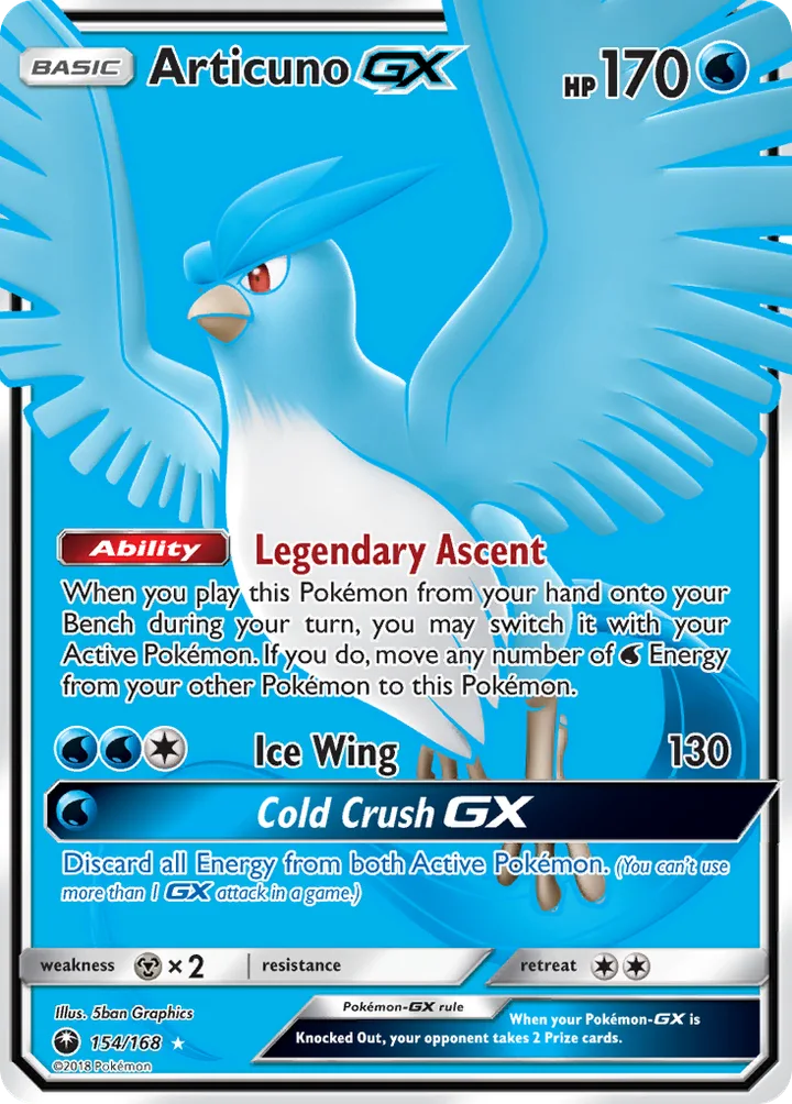 Articuno-GX, Celestial Storm 154/168