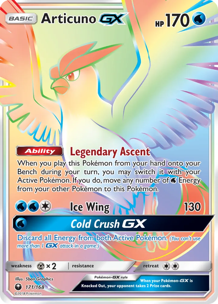 Articuno-GX, Celestial Storm 171/168