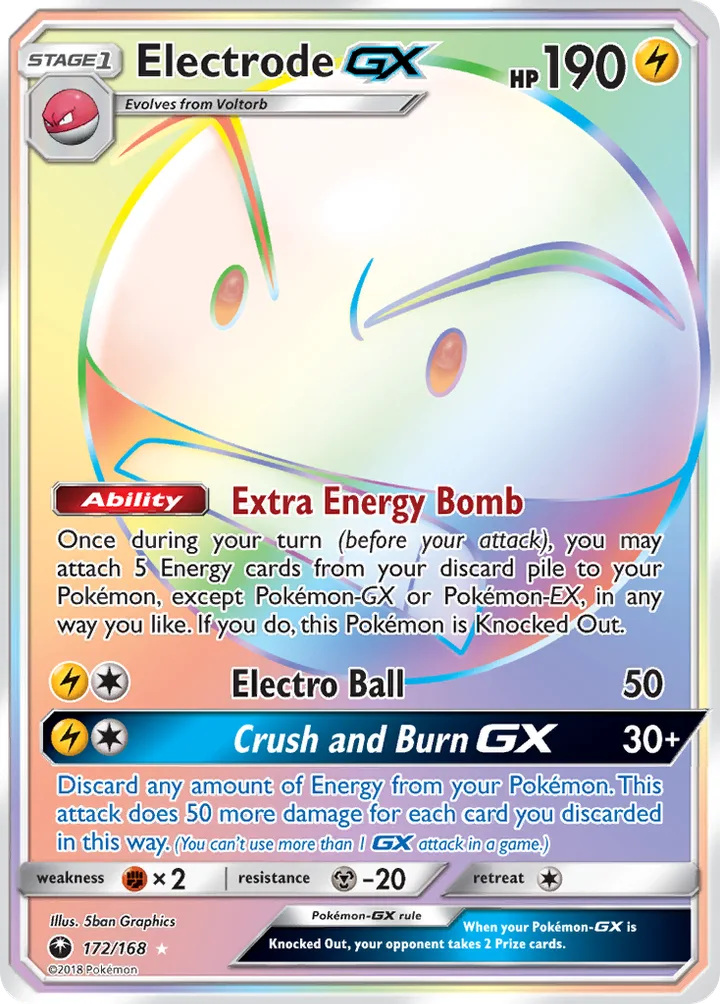 Electrode-GX, Celestial Storm 172/168
