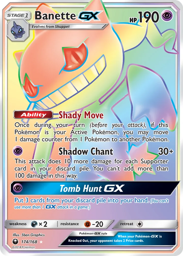 Banette-GX, Celestial Storm 174/168