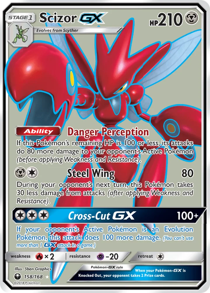 Scizor-GX, Celestial Storm 158/168