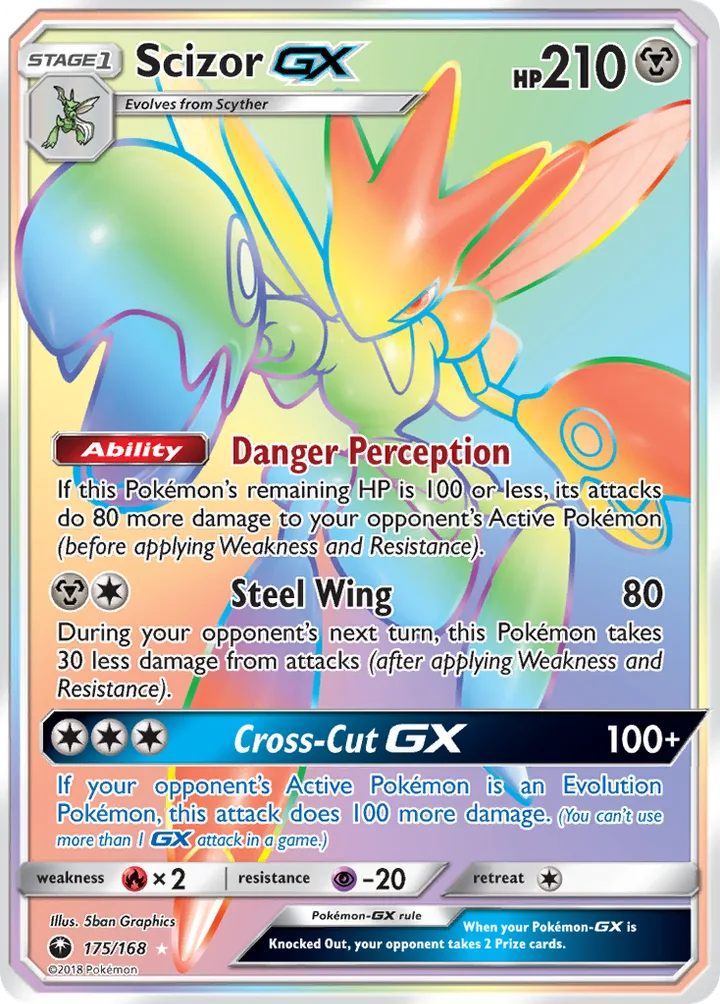 Scizor-GX, Celestial Storm 175/168