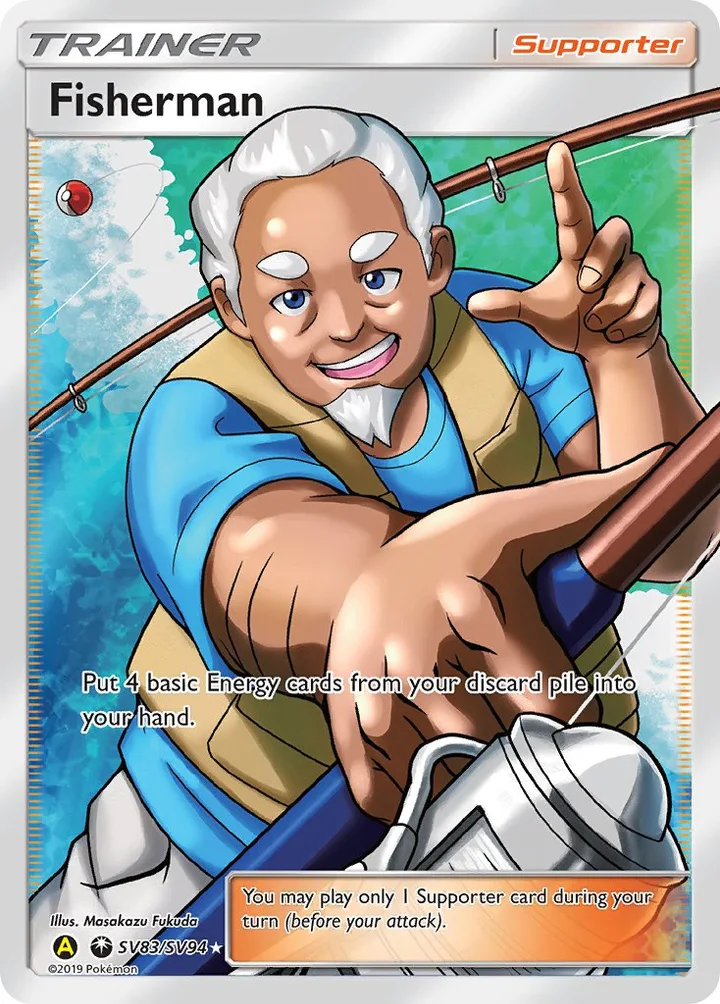 Fisherman, Hidden Fates SV83/SV94