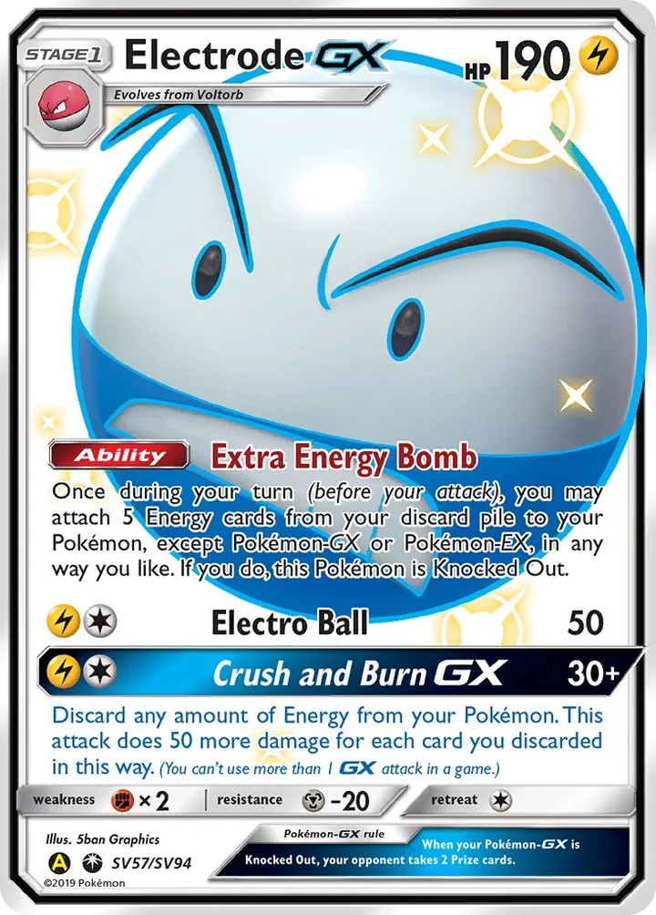 Electrode-GX, Hidden Fates SV57/SV94