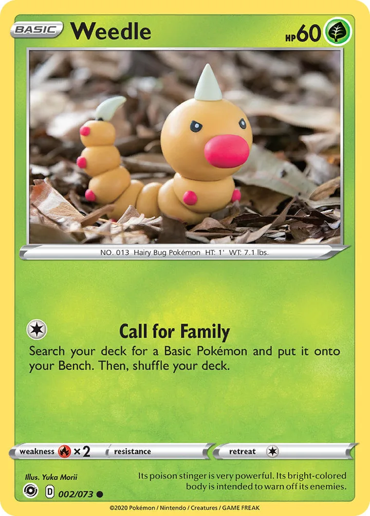Weedle, Champion's Path 002/073
