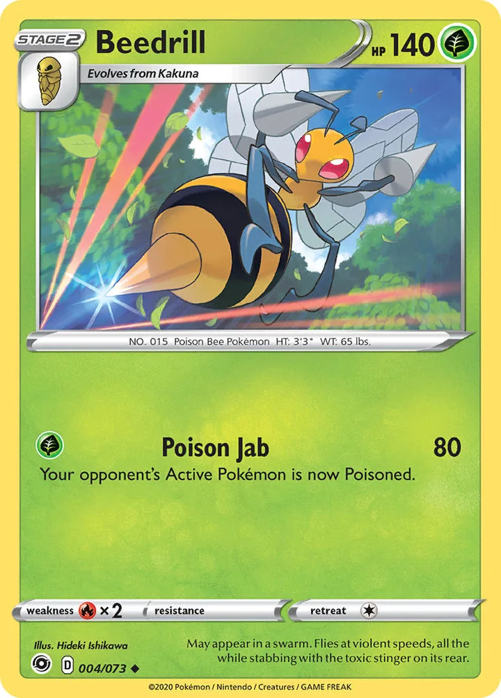 Beedrill, Champion's Path 004/073