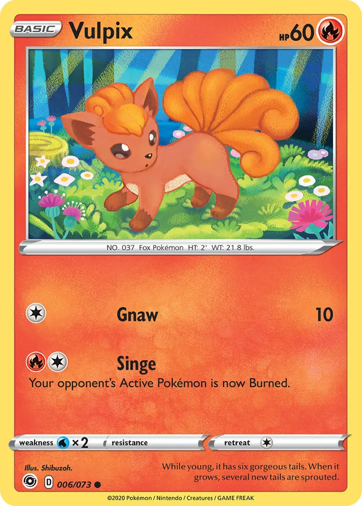 Vulpix, Champion's Path 006/073