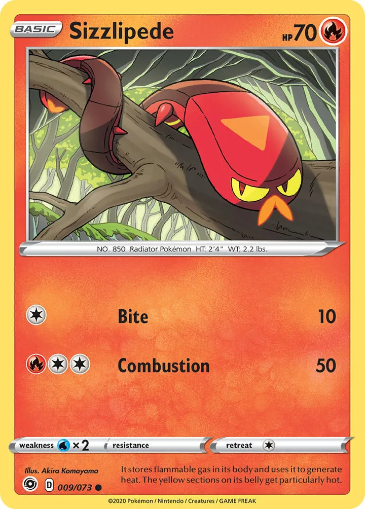 Sizzlipede, Champion's Path 009/073