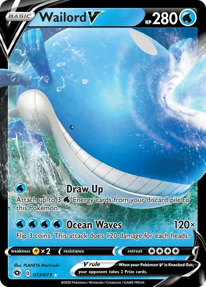 Wailord V, Champion's Path 013/073