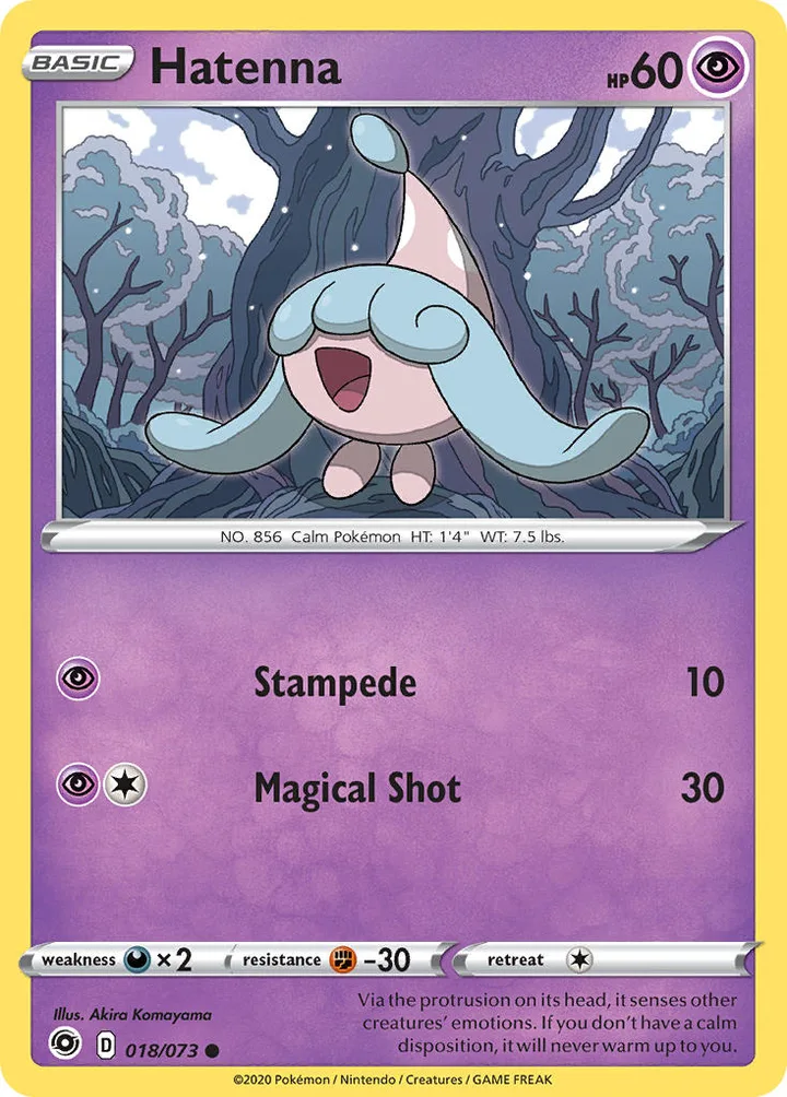Hatenna, Champion's Path 018/073