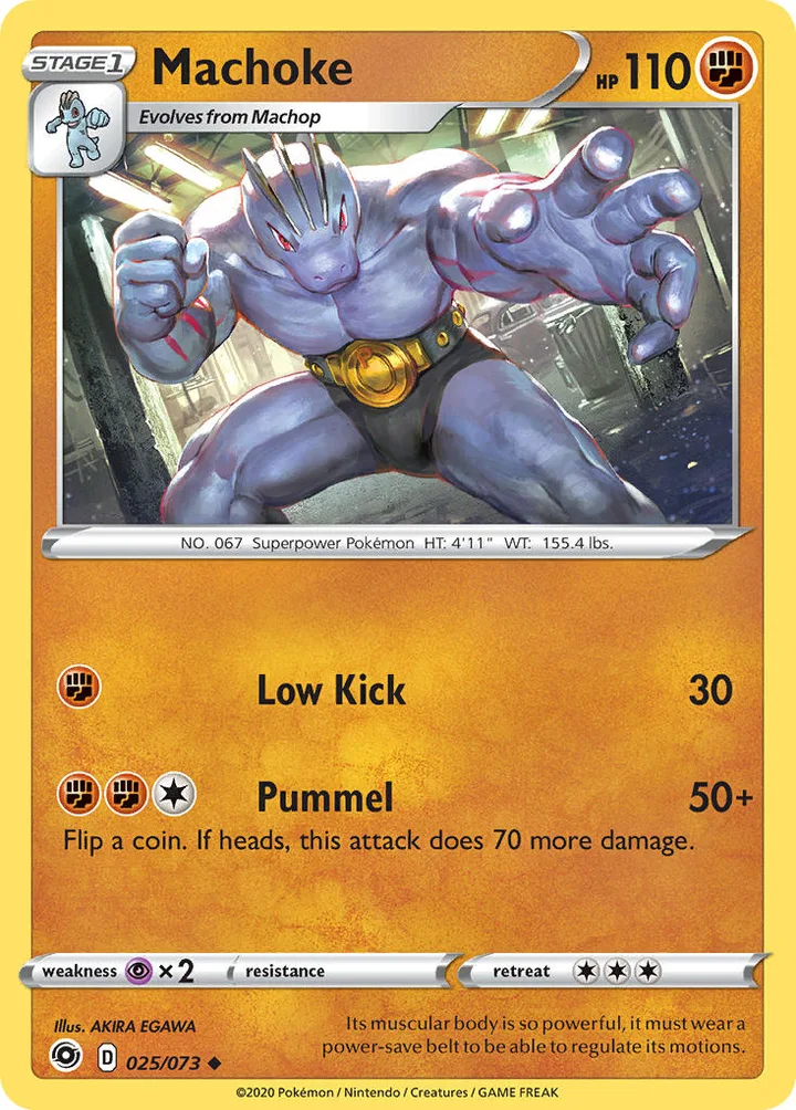 Machoke, Champion's Path 025/073