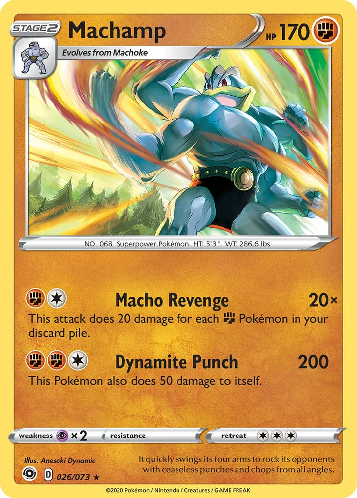 Machamp, Champion's Path 026/073