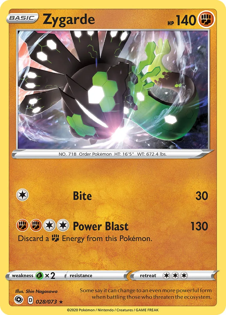 Zygarde, Champion's Path 028/073