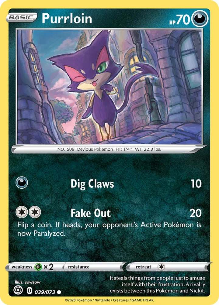 Purrloin, Champion's Path 039/073