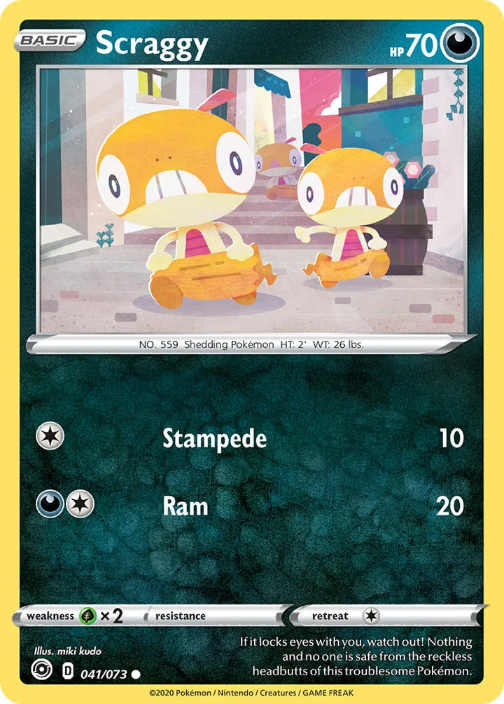 Scraggy, Champion's Path 041/073