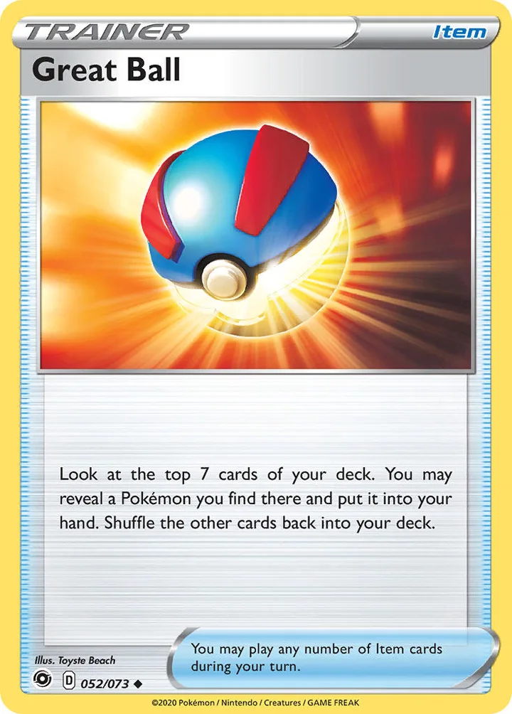 Great Ball, Champion's Path 052/073