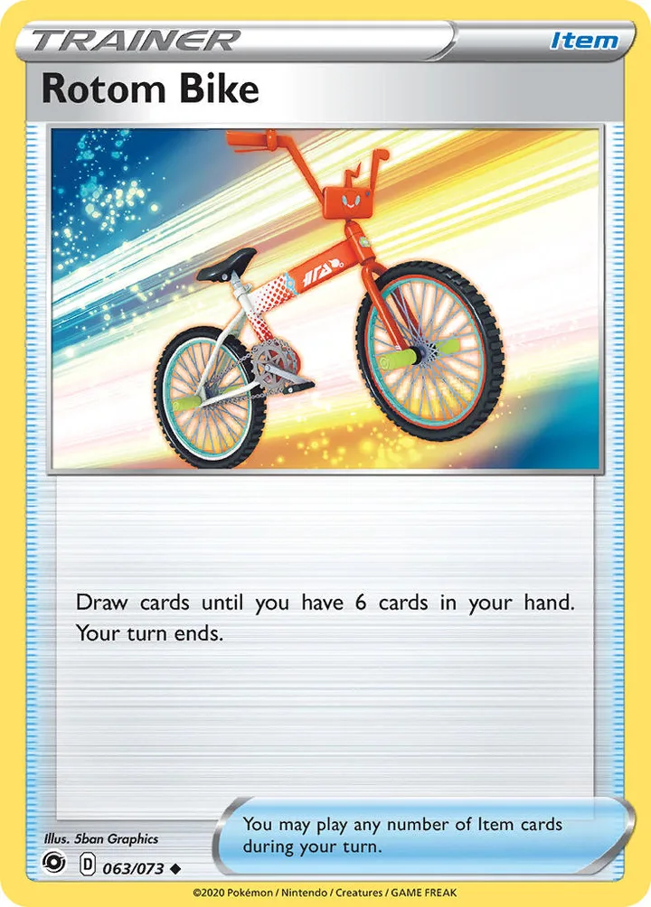Rotom Bike, Champion's Path 063/073