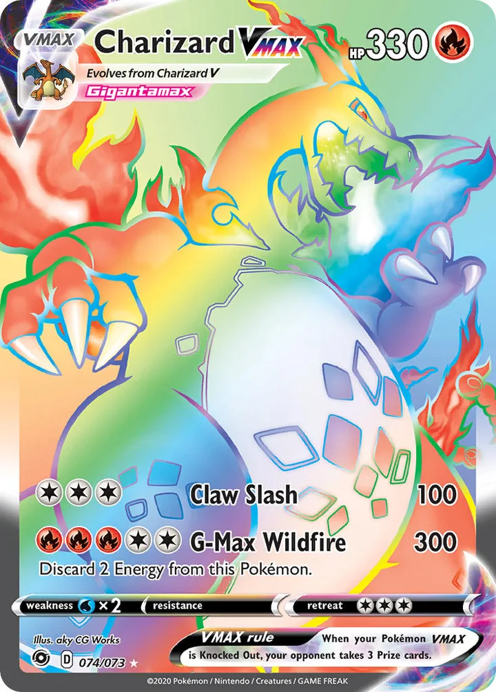 Charizard VMAX, Champion's Path 074/073