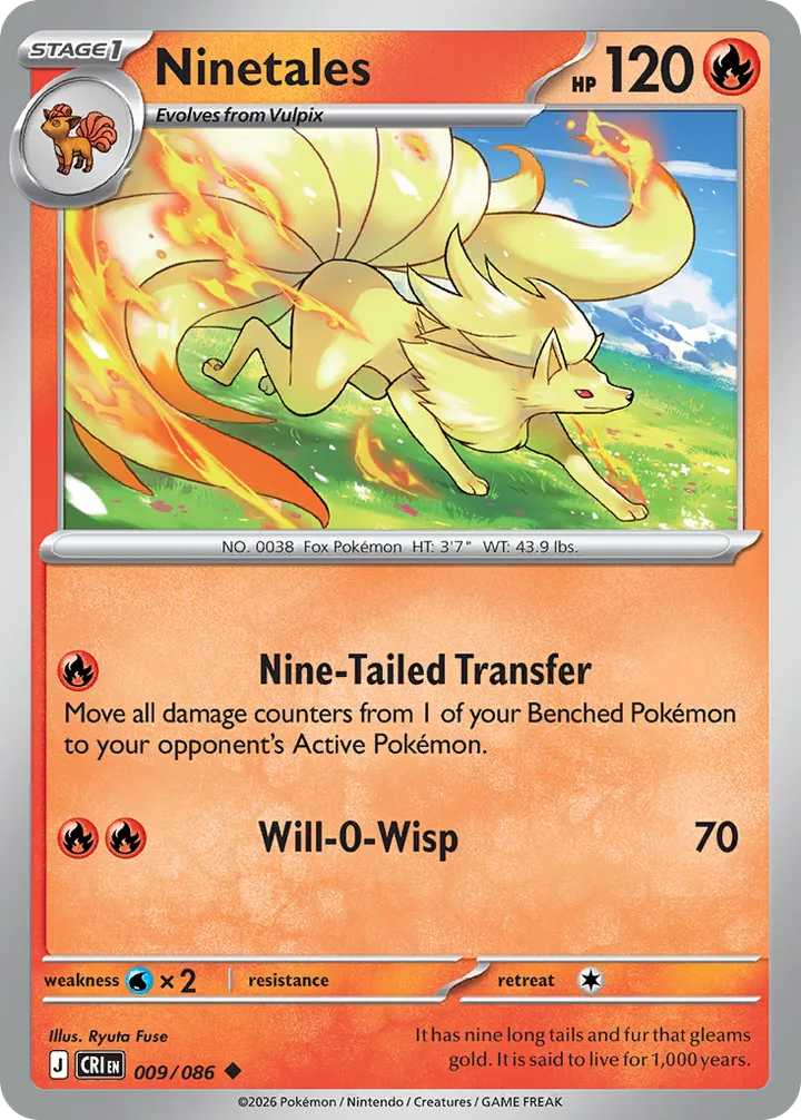 Ninetales, Chaos Rising 009/086