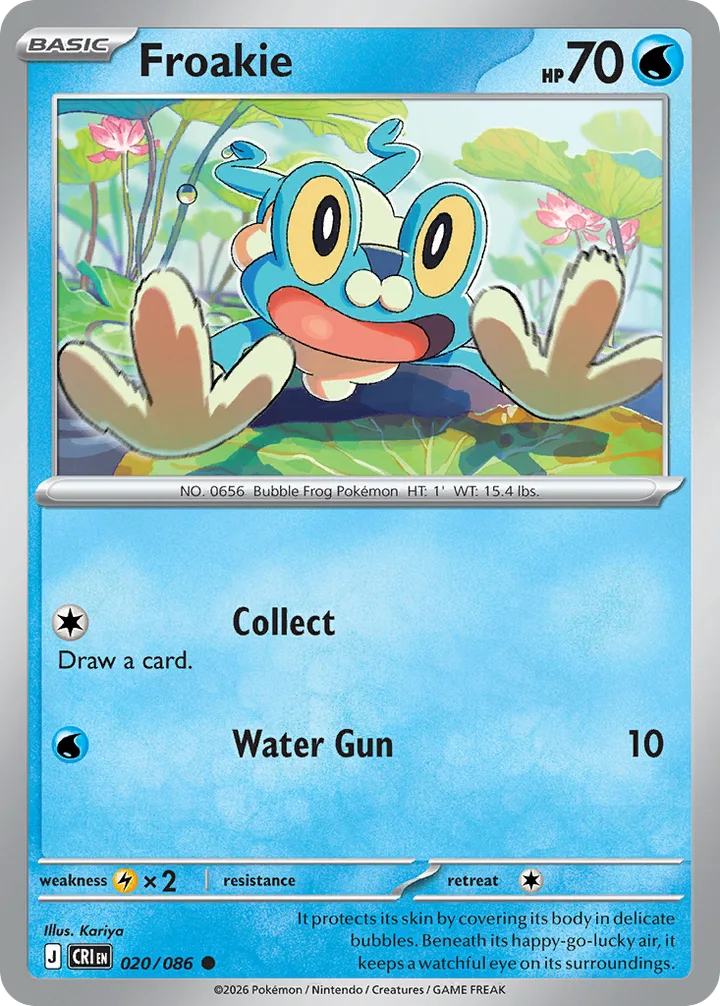Froakie, Chaos Rising 020/086