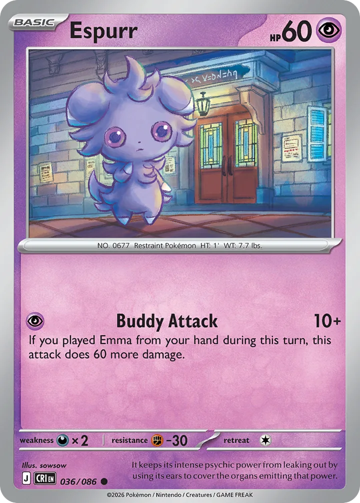 Espurr, Chaos Rising 036/086