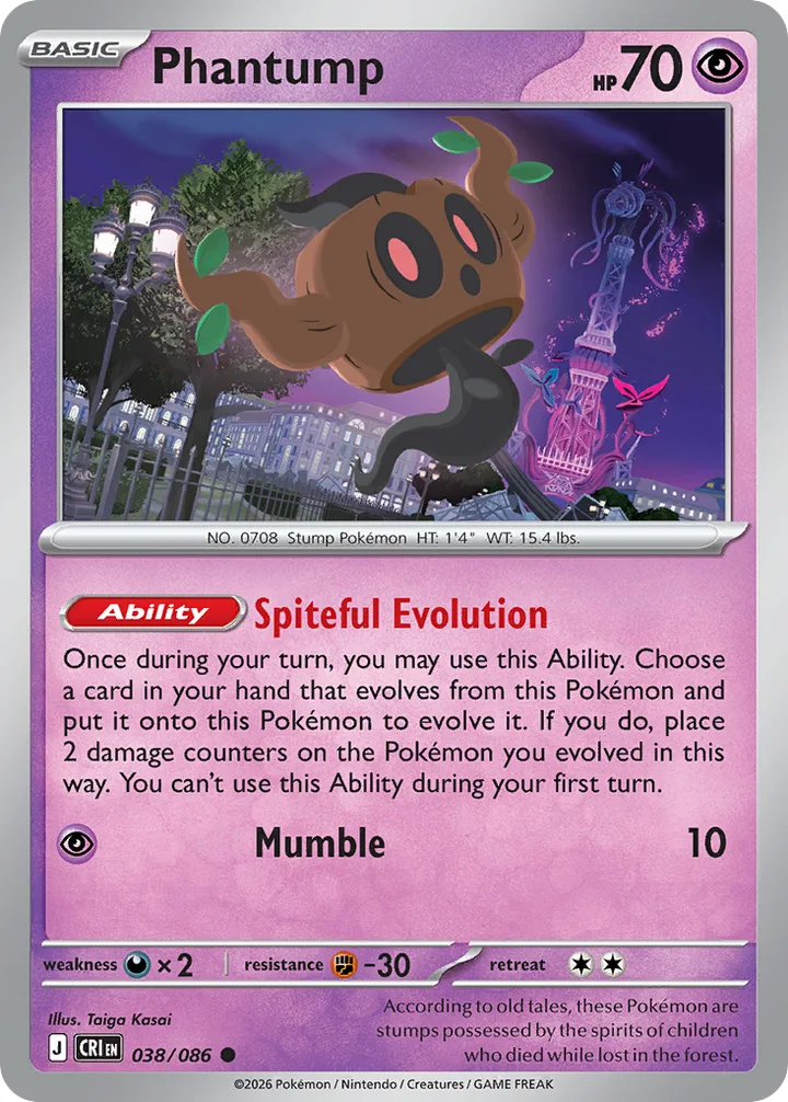 Phantump, Chaos Rising 038/086
