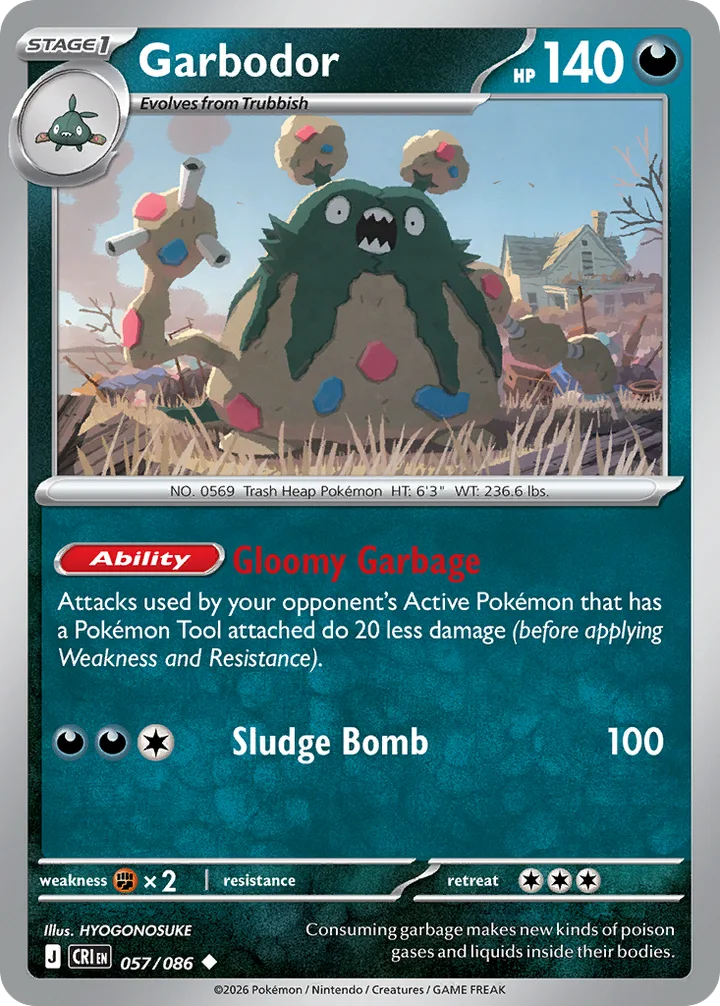 Garbodor, Chaos Rising 057/086
