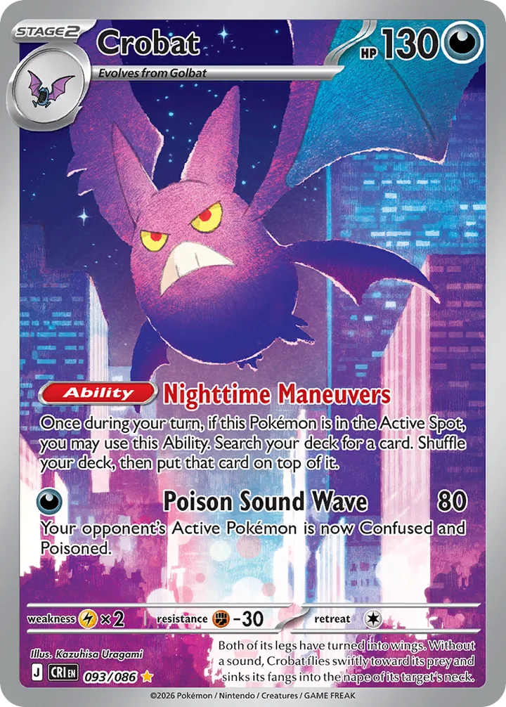 Crobat, Chaos Rising 093/086
