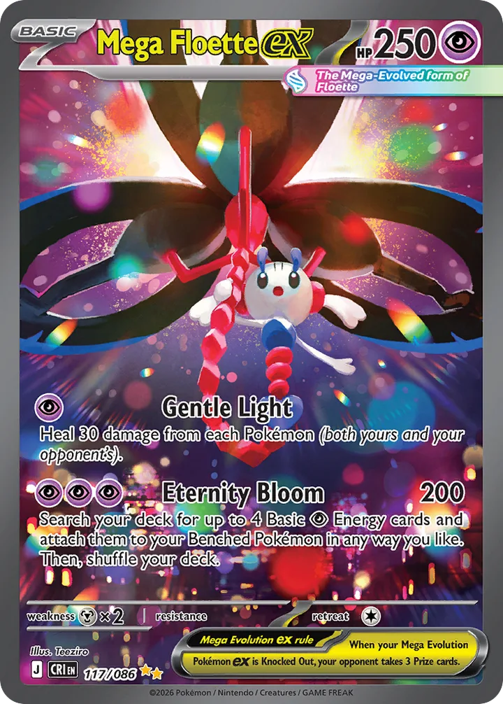Mega Floette ex, Chaos Rising 117/086