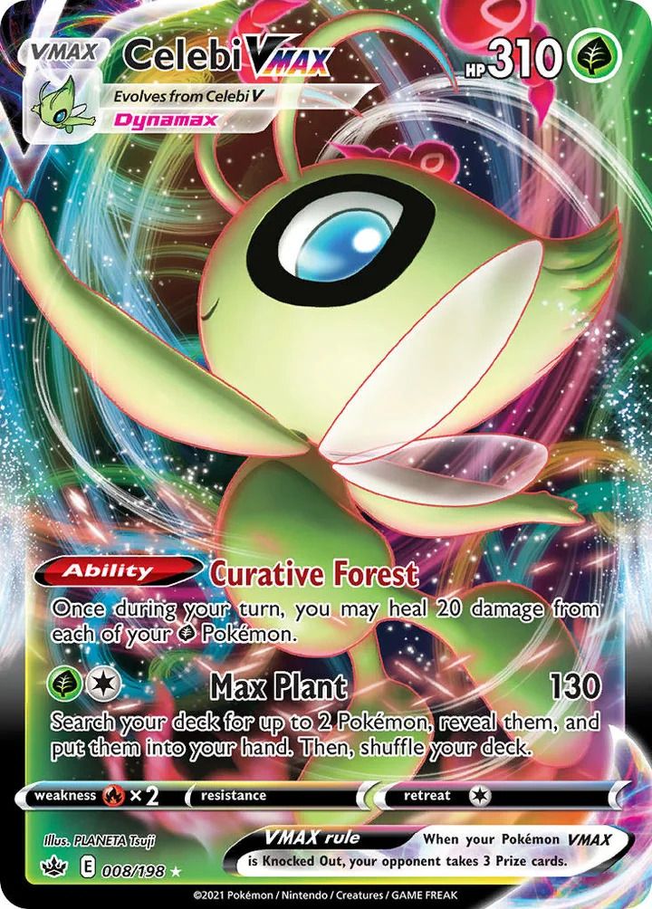 Celebi VMAX, Chilling Reign 008/198