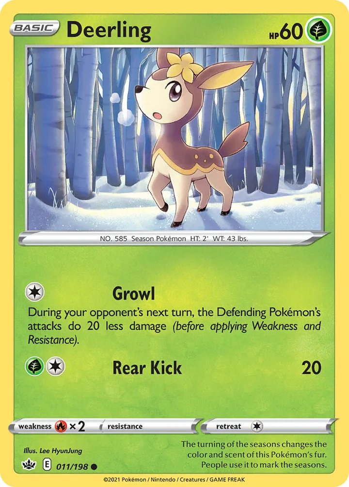 Deerling, Chilling Reign 011/198