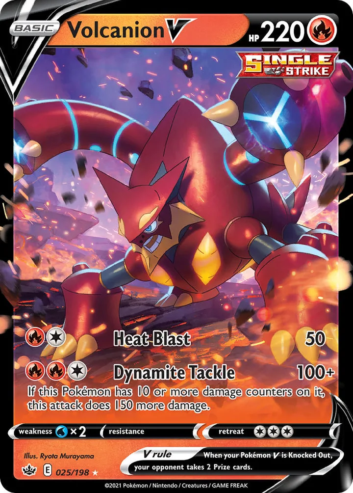 Volcanion V, Chilling Reign 025/198