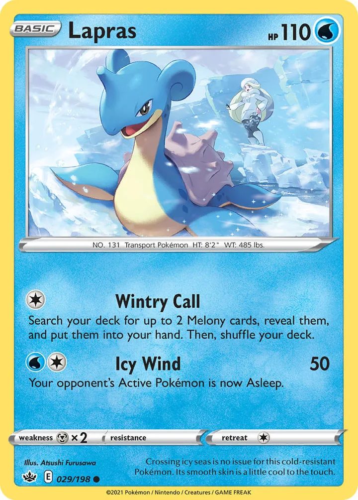 Lapras, Chilling Reign 029/198