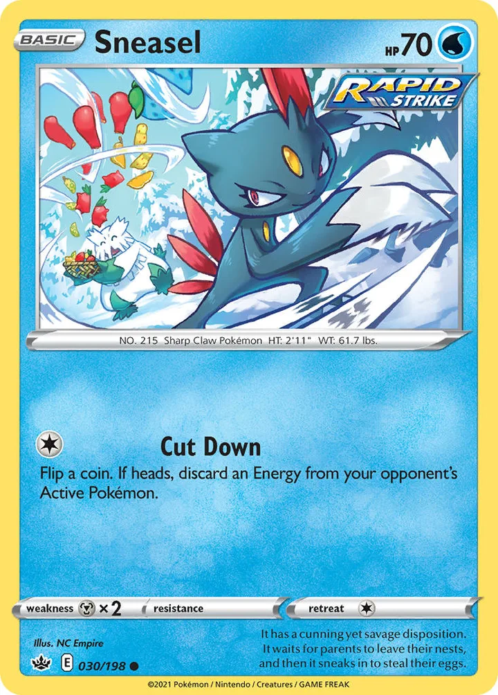 Sneasel, Chilling Reign 030/198