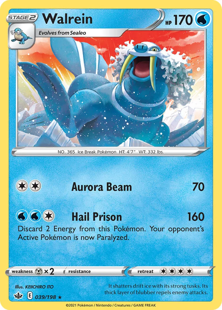 Walrein, Chilling Reign 039/198