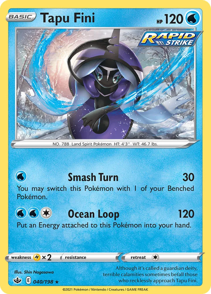 Tapu Fini, Chilling Reign 040/198