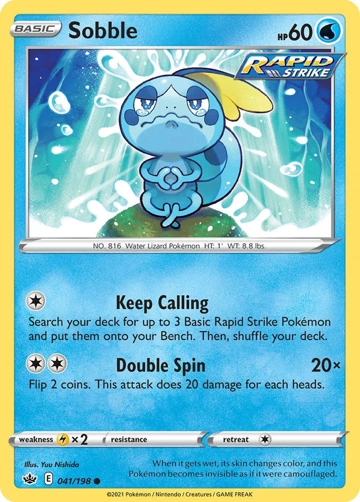 Sobble, Chilling Reign 041/198