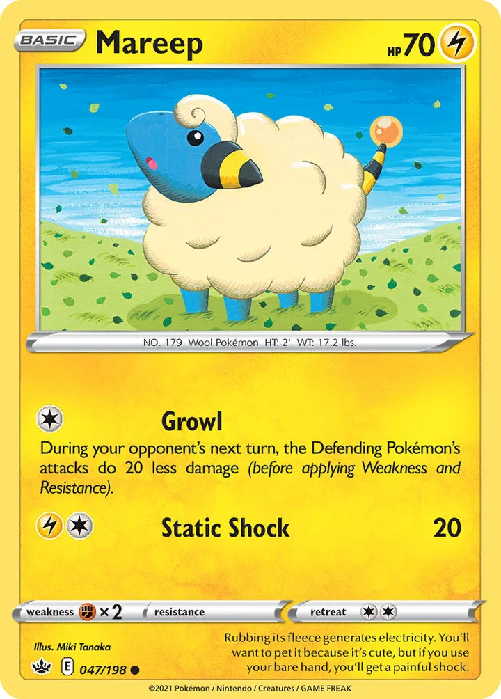 Mareep, Chilling Reign 047/198
