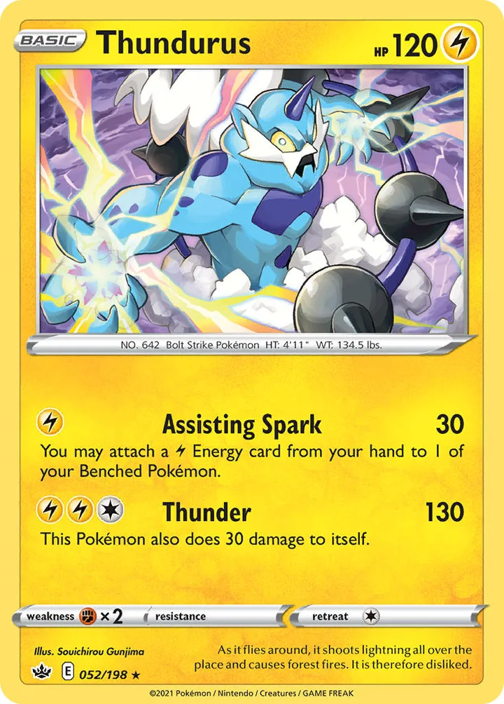 Thundurus, Chilling Reign 052/198
