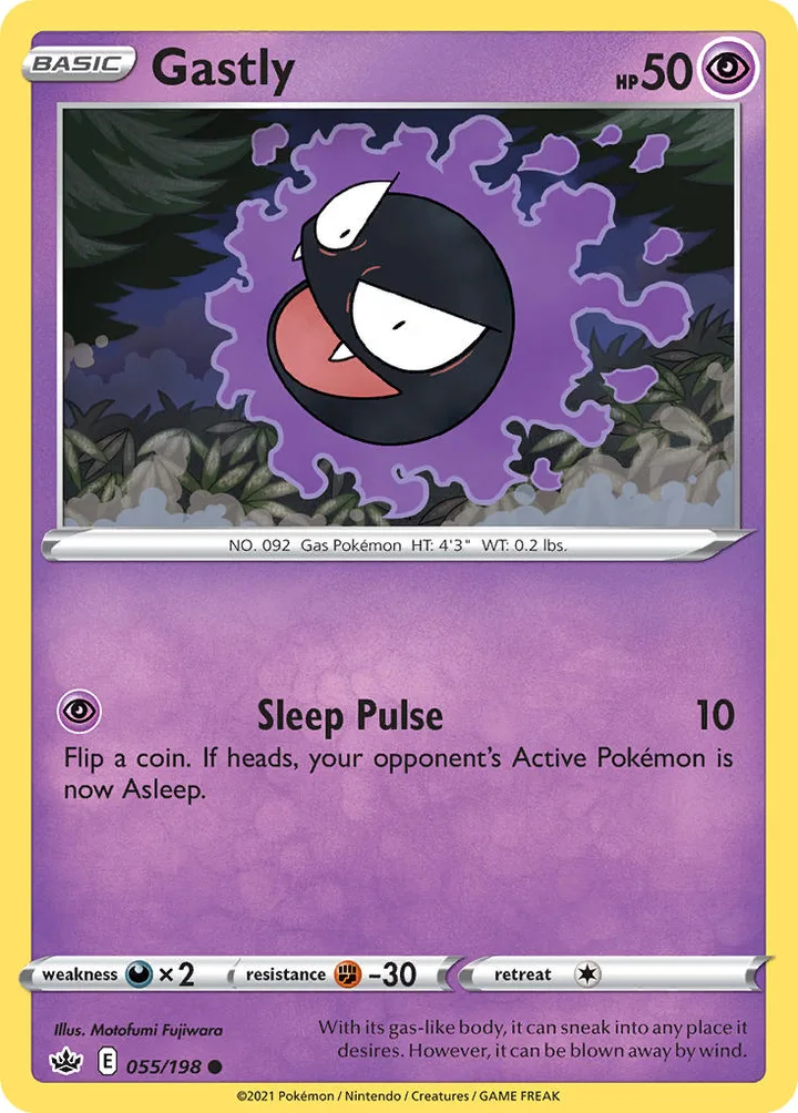 Gastly, Chilling Reign 055/198
