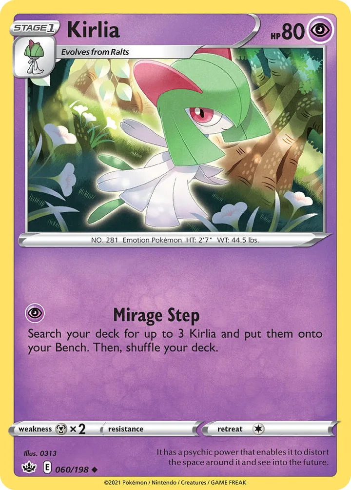 Kirlia, Chilling Reign 060/198