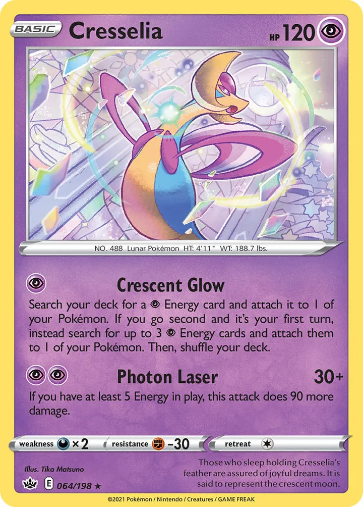 Cresselia, Chilling Reign 064/198