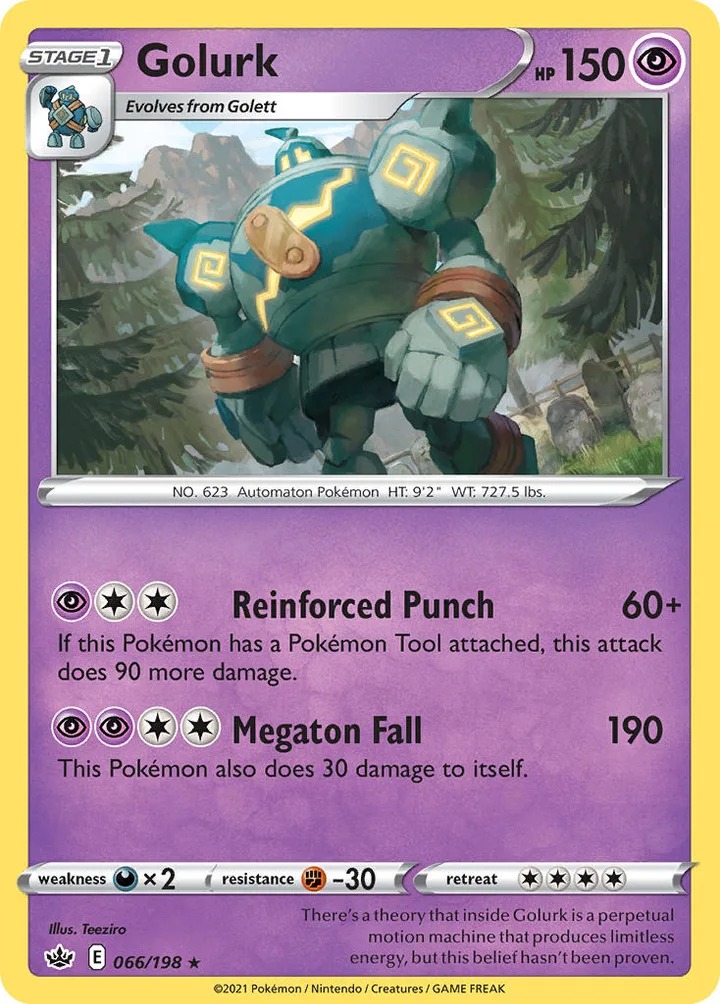 Golurk, Chilling Reign 066/198