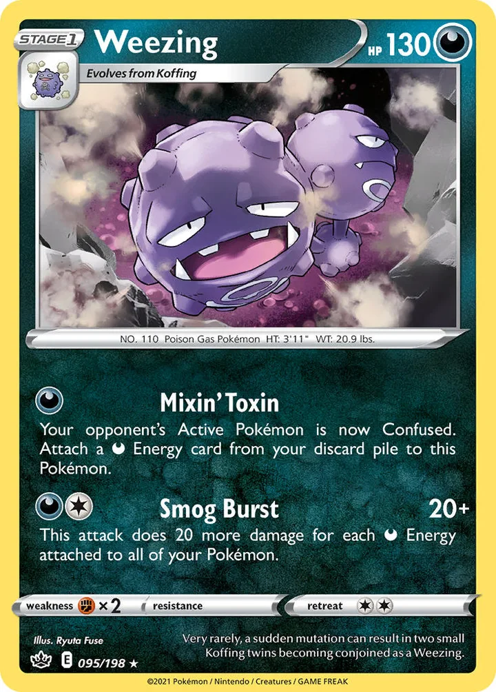 Weezing, Chilling Reign 095/198