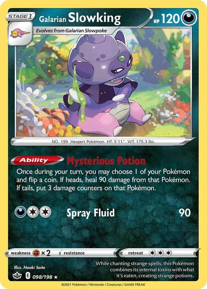 Galarian Slowking, Chilling Reign 098/198