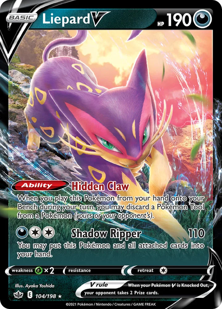Liepard V, Chilling Reign 104/198