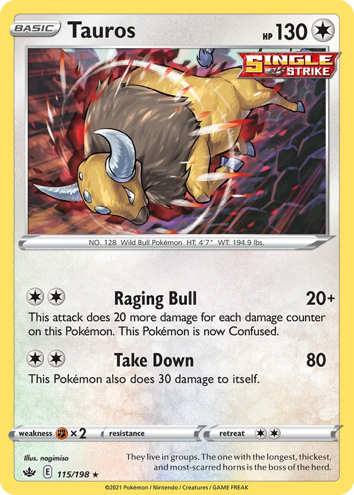 Tauros, Chilling Reign 115/198
