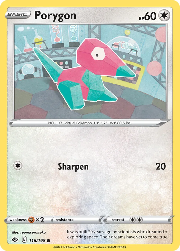 Porygon, Chilling Reign 116/198