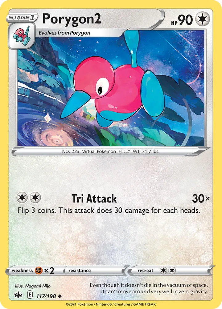 Porygon2, Chilling Reign 117/198