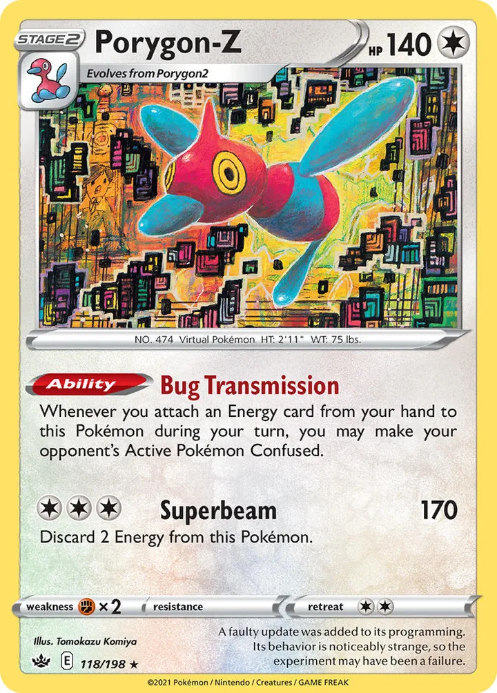 Porygon-Z, Chilling Reign 118/198